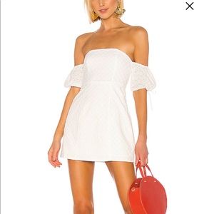 Lovers + Friends White Dress